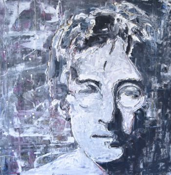 John Lennon abstract portret